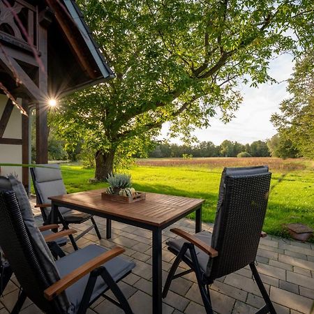 Ferienwohnung Rehblick Spreewaldferien-Burg Burg  Buitenkant foto