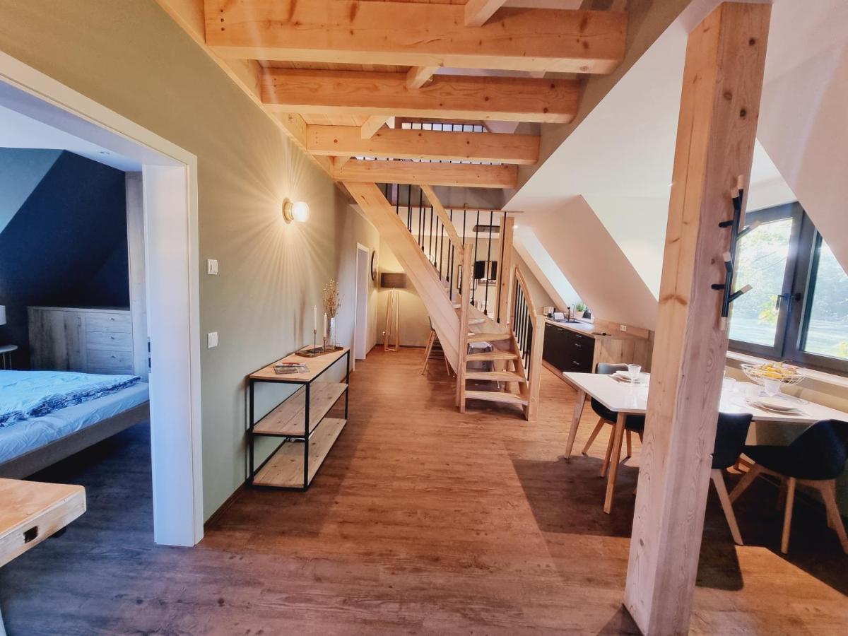 Ferienwohnung Rehblick Spreewaldferien-Burg Burg  Buitenkant foto