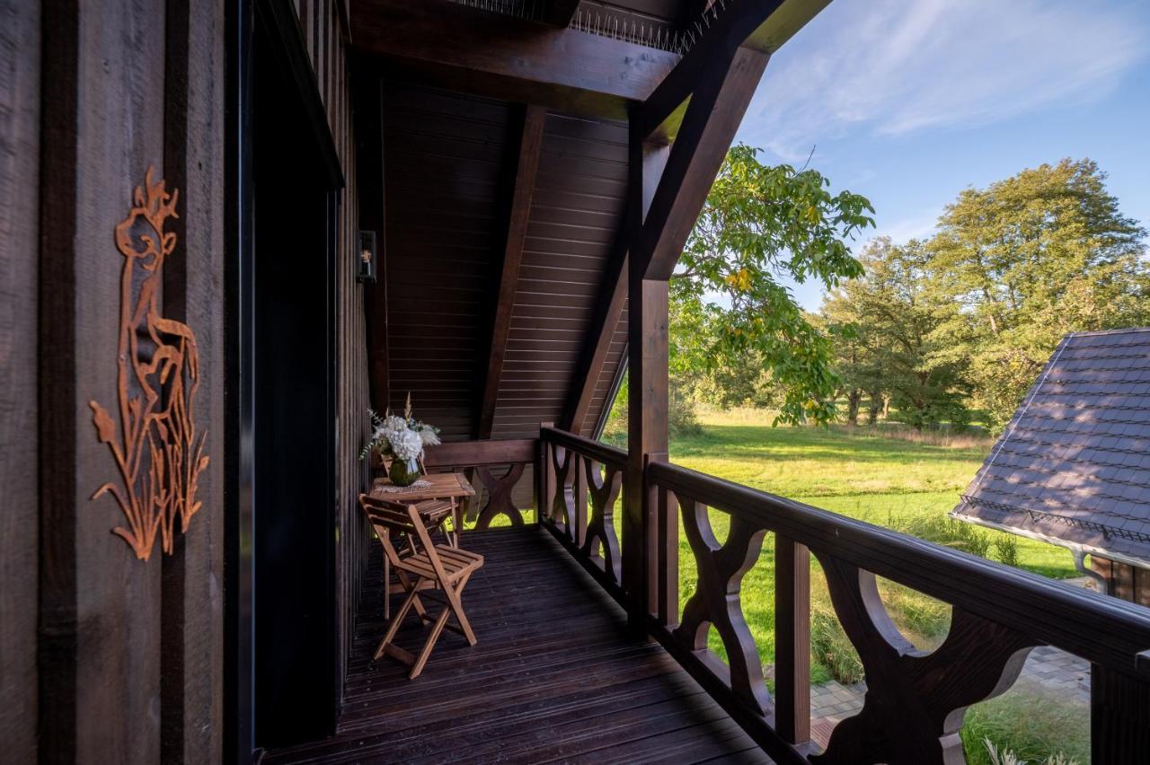 Ferienwohnung Rehblick Spreewaldferien-Burg Burg  Buitenkant foto