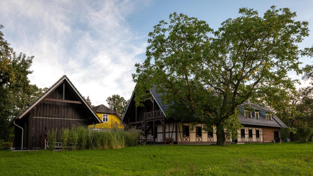 Ferienwohnung Rehblick Spreewaldferien-Burg Burg  Buitenkant foto